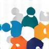 Stylized image representing community connection